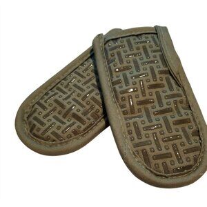 Pot Handle Holder Supreme Green Set of 2  Silicone 2 pack  Cover Teflon 3 x 6